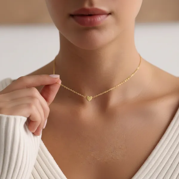 Gold_Plated_Brass_18K_Minimalist_Heart_Pendant_Necklace_For_Women